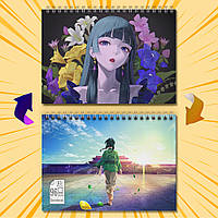 Скетчбук А5 96 арк. 60-65 гр.м² Kusuriya no Hitorigoto / Монолог травниці 012