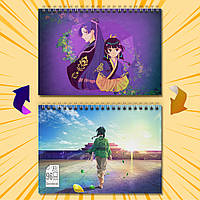 Скетчбук А5 96 арк. 60-65 гр.м² Kusuriya no Hitorigoto / Монолог травниці 018