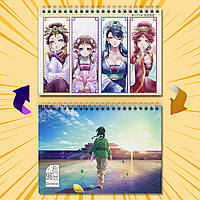 Скетчбук А5 96 арк. 60-65 гр.м² Kusuriya no Hitorigoto / Монолог травниці 019