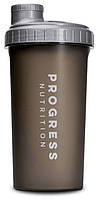 Шейкер для спортивного харчування Progress Nutrition Shaker 700 ml smoke/silver