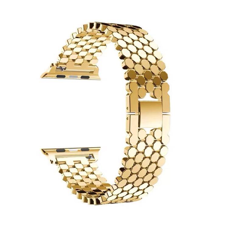 Ремінець XoKo Metal Jewelry для Apple Watch 42/44/45 mm Gold
