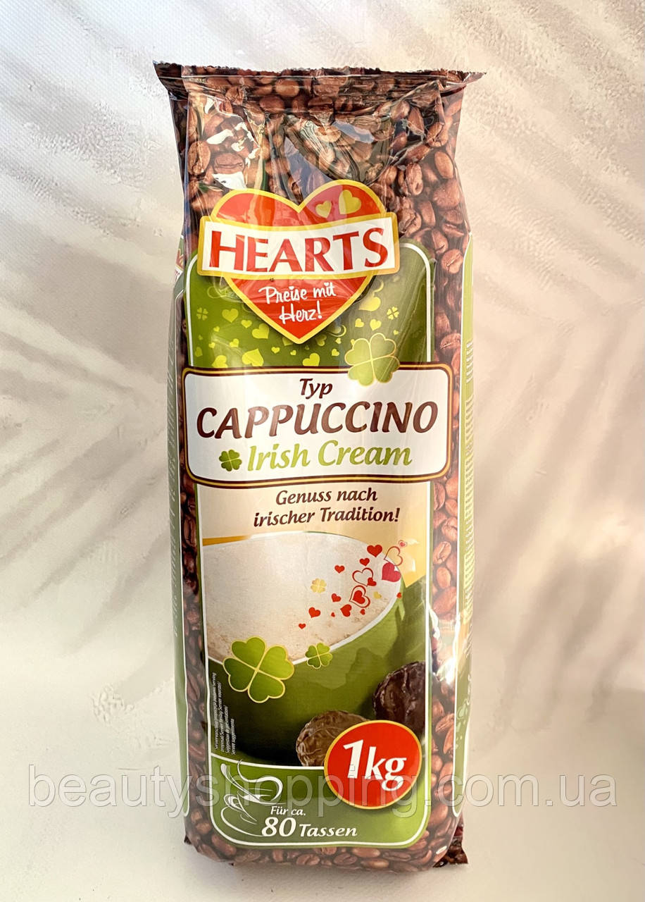 Капучіно Hearts Cappuccino Irish Cream Ірландський крем 1kg Німеччина