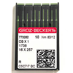 Голки для промислових швейних машин Groz-Beckert DBx1, R, №80/12 (6764)
