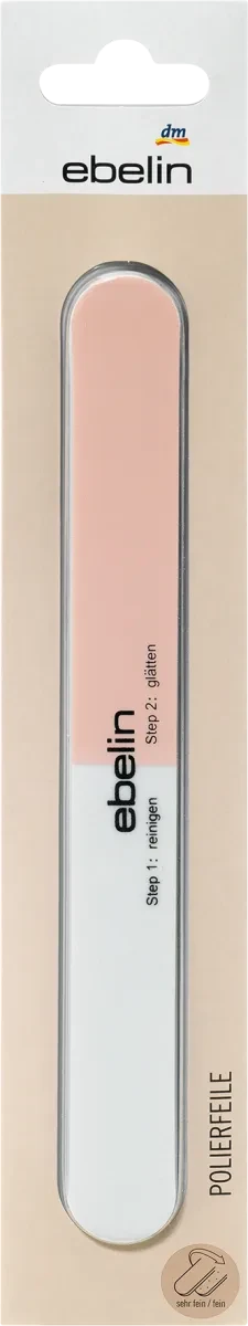 Полировка пилочки для ногтей ebelin Polier Nagelfeil, 1 шт