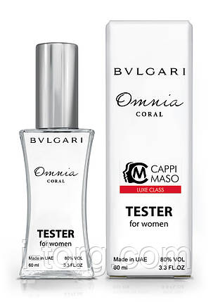 Тестер жіночий LUXE CLASS Bvlgari Omnia Coral, 60 мл, фото 1
