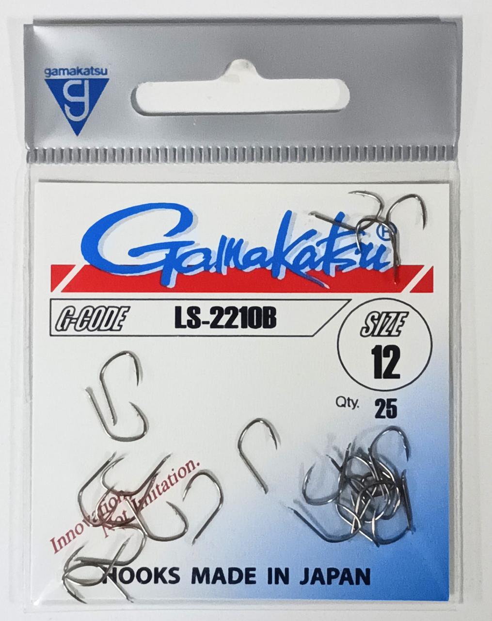 Гачок Gamakatsu LS-2210B Bronze №12 25шт.