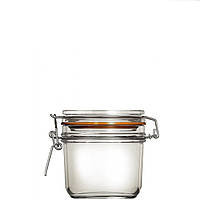 Банка скляна з бугельною застібкою скло H 98 мм D 98 мм V 350 мл серія ECON ROUND Uniglass FD-22503