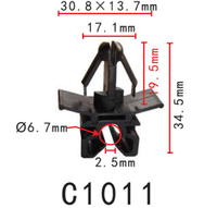 Держатель трубок и электропроводки Toyota (A0005-47315, A000547315, 21202)