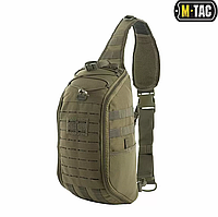Однолямочный рюкзак Armadillo M-Tac Олива, тактический рюкзак, армейский рюкзак DRIM