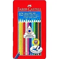 Металлические карандаши Faber-Castell, Grip 2001, 12 шт.