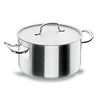 Каструля середня з кришкою нержавіюча сталь H 275 мм D 450 мм V 43,7 л Lacor FD-50046