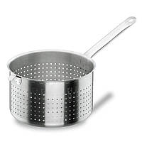 Друшляк з ручкою і гачком  нержавіюча сталь H 120 мм D 200 мм V 3,5 л Lacor FD-50320