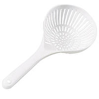 Друшляк з ручкою білий D 180 мм Mobil Plastic FD-12-BIM