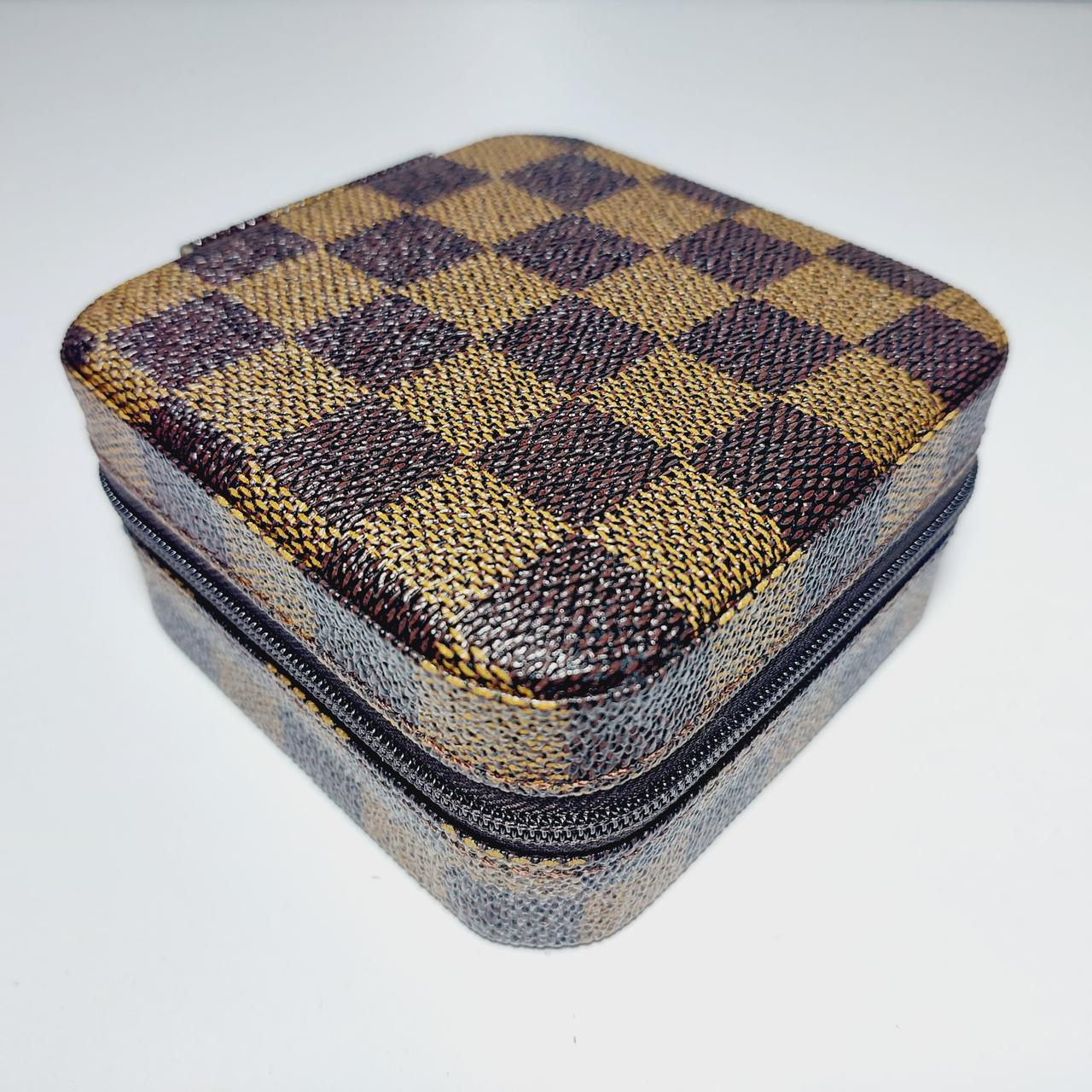 Скринька для прикрас на блискавці коричнева 882, фото 1