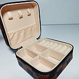 Скринька для прикрас на блискавці коричнева 882, фото 2