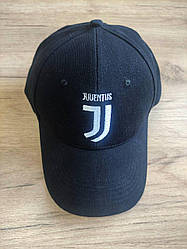 Кепка Malfini клубна чорна з логотипом Ювентус для дорослих