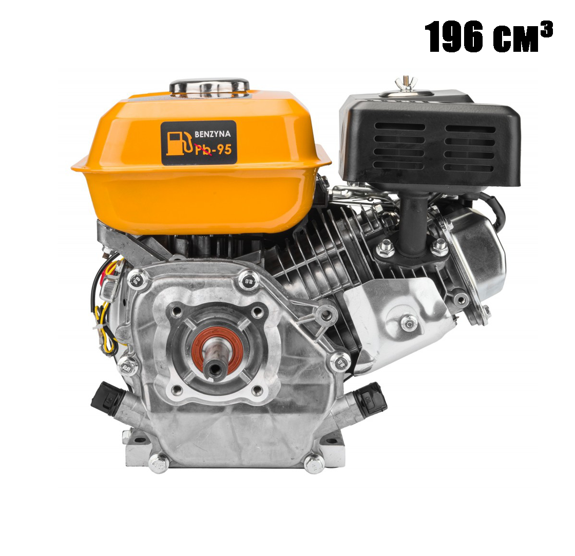 Бензиновий двигун для техніки 196 см³ 3800 об/хв 3,6 л Powermat PM-SSP-720T, фото 1