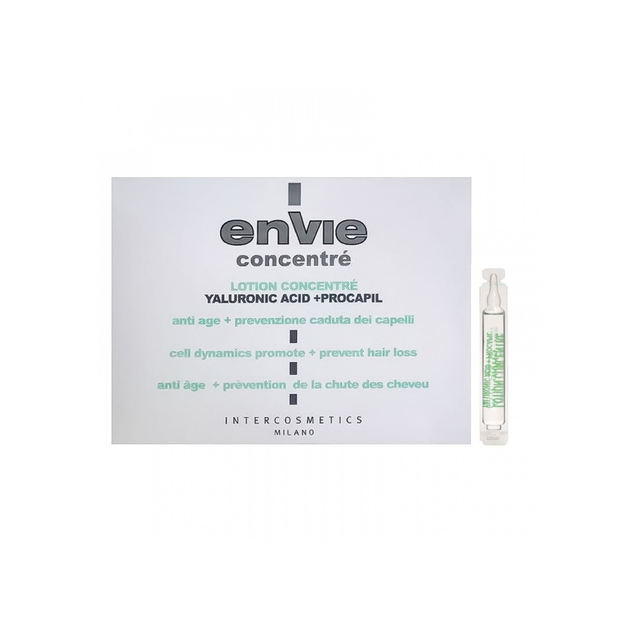 Ампули для інтенсивного росту волосся Envie Hyaluronic Lotion, 10*10 мл (68022)