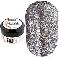 Andi Prof Vegas Holographic Gel № 07 - голографический гель (черный), 5 мл