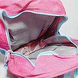 Рюкзак дитячий для дівчинки з єдинорогом малиновий 2316, фото 5