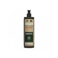 Зволожуючий шампунь Envie Vegan Frizzy and Dry Shampoo Linum Seed Extract для сухого та кучерявого волосся (EN854)