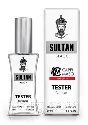 Тестер чоловічий LUXE CLASS Sultan Black, 60 мл, фото 1