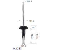 Заклепка металлическая с пластиком 56.5mm (Универсальная)