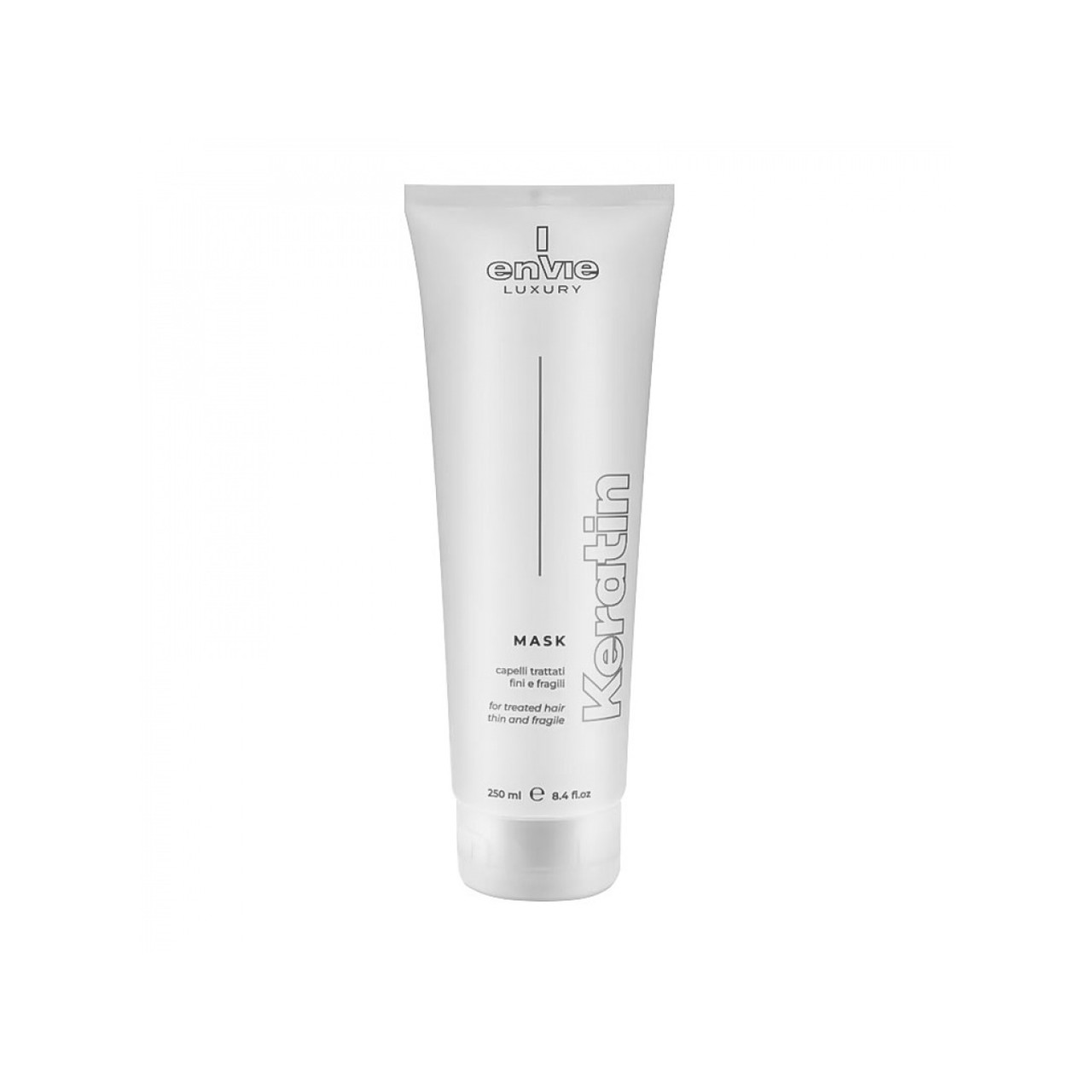 Капілярна маска Envie Luxury Keratin Mask з кератином для пошкодженого волосся, 250 мл (EN452), фото 1
