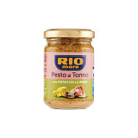 Песто из тунца с фисташками и лимоном "Rio Mare" Италия фасовка стекло 0.13 kg