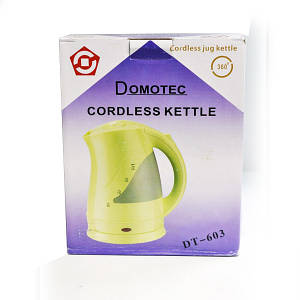 Електричний чайник Domotec Cordless Kettle DT-603