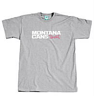 Футболка Montana Cans, Светло-Серый S