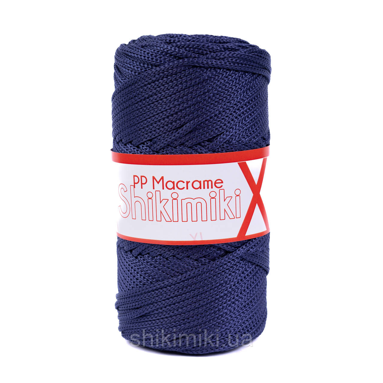 Трикотажний шнур PP Macrame XL , колір Темно-синій, фото 1