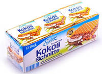 Вафлі Excelsior Kokos Schnitte кокос 250 г / 12 шт Німеччина