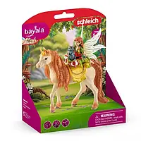 Статуэтка Schleich, Баяла, Фея Марвин с блестящим единорогом, 70567