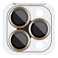 Защитное стекло Metal Classic на камеру (в упак.) для Apple iPhone 12 Pro / 11 Pro / 11 Pro Max BKA