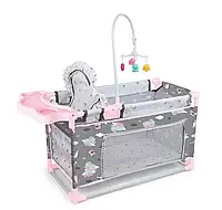 Кровать - манеж - шкаф - стульчик для кормления куклы (Baby Born) арт. 68888 топ