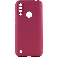 Чехол Silicone Cover My Color Full Camera (A) для ZTE Blade A7 Fingerprint (2020) BKA