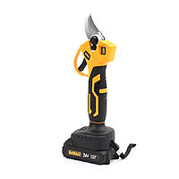Аккумуляторный секатор DeWalt DCMPP540P1 24V 5AH, электрические ножницы для веток, веткорез, сучкорез