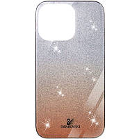 TPU+Glass чехол Swarovski для Apple iPhone 13 Pro (6.1") BKA