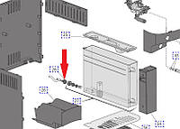 Конектор баку води Delonghi 53132C8120 J5/17