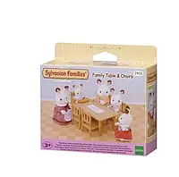 Sylvanian Families, обеденный комплект, стол и стулья, 4506