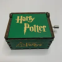 Музыкальная шкатулка Гарри Поттер зеленая BKA