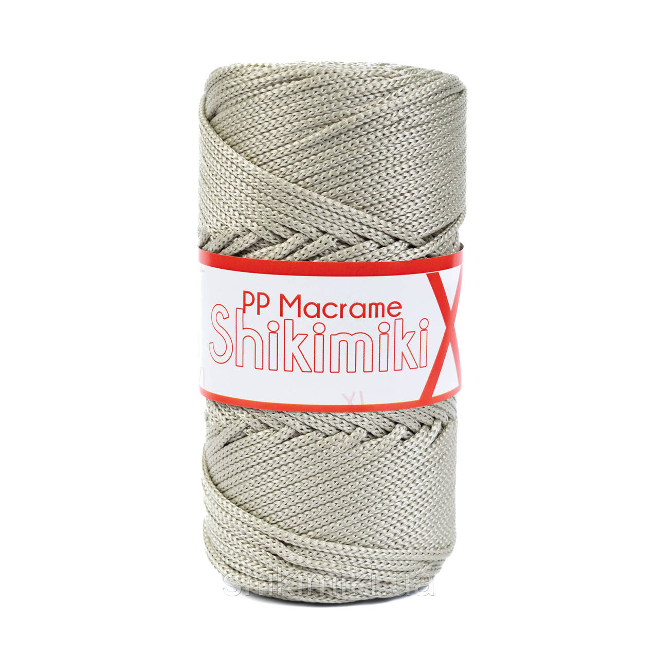Трикотажний шнур PP Macrame XL , колір Платина