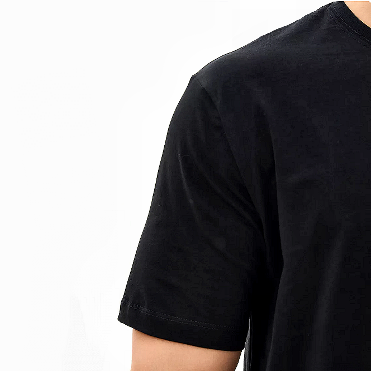 Мужская черная футболка black с принтом и надписью Патриотическая футболка с Украинской символикой - фото 4 - id-p2151045596