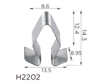 Скоба многоцелевая металлическая VW (4A0-867-276, 4A0867276)