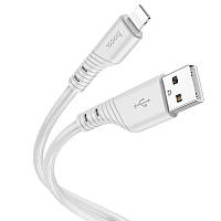 Дата кабель Hoco X97 Crystal color USB to Lightning (1м) BKA