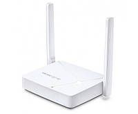 Роутер Mercusys MR20 Wi-Fi 802.11ас, 750Mb, 2 LAN 10/100Mb, режим точки доступу, швидке налаштування безпеки