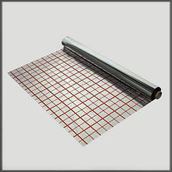 Фольга з розміткою для теплої підлоги 55 мікрон 50 кв/м