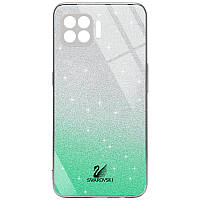 TPU+Glass чехол Swarovski Full Camera для Oppo A73 BKA