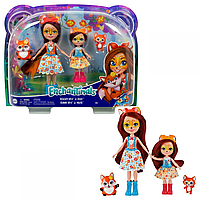 Игровой набор Лисичка Фелисити с младшей сестрой Enchantimals (фигурки) HCF81